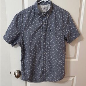 Original Penguin Navy Floral Button Down Shirt